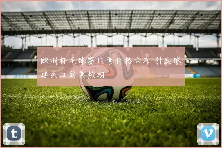 欧洲杯足球赛门票价格公布 引发球迷关注购票热潮